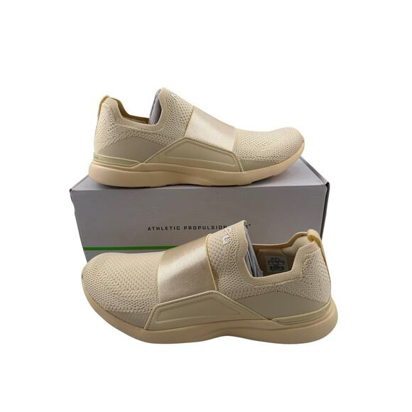 Athletic Propulsion Labs APL TechLoom Bliss Vanilla White Shoes / Men's 9 Travel - Picture 4 of 12